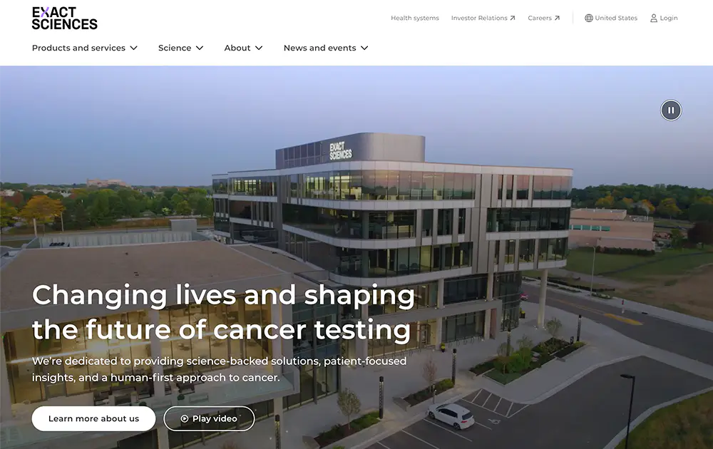 exact-sciences-website